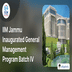 IIM Jammu Inaugurated General Management Program Batch IV